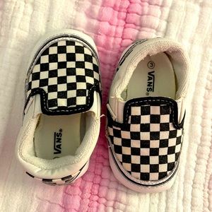 Vans crib shoes size 3
